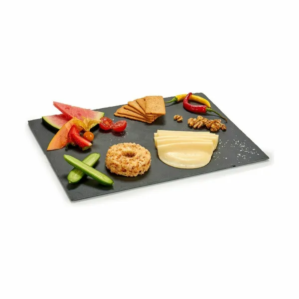 поднос для закусок Kinvara Чёрный 40 x 0,5 x 30 cm (10 штук)
