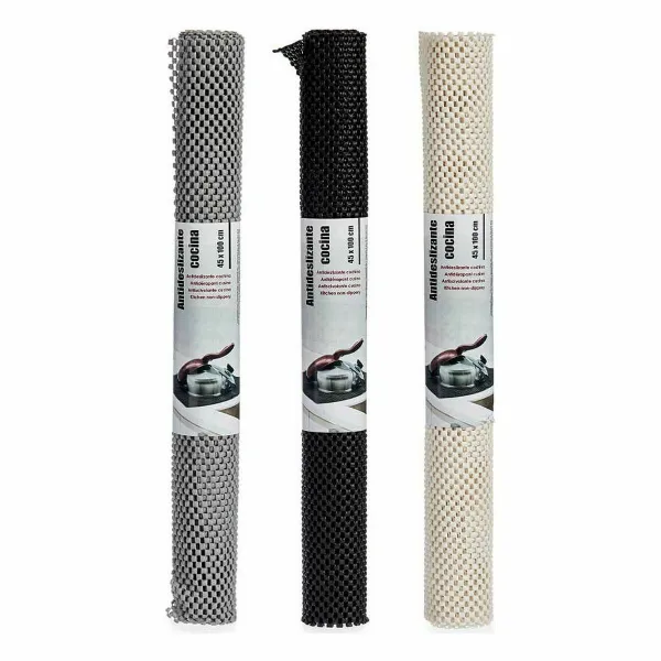 Non-slip Mat Kinvara Rubber Plastic 45 x 100 cm 5 x 45 x 5 cm 5 x 5 x 45 cm (24 Units)