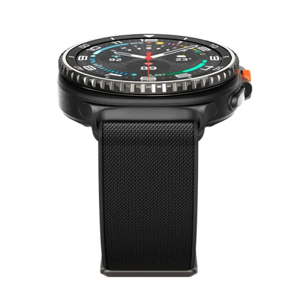 Spigen Fit Lite - Strap for Samsung Galaxy Watch 8 / 8 Classic 40 / 44 / 46 mm (Black)