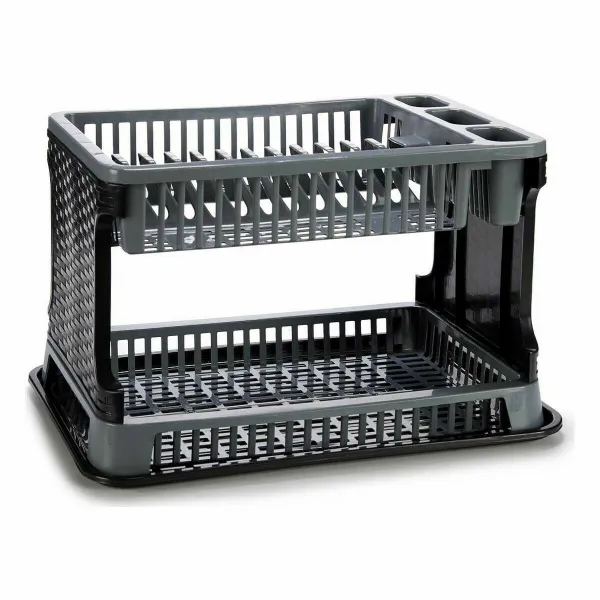 Draining Rack for Kitchen Sink Kinvara Grey 44,5 x 30,3 x 27 cm 44,5 x 8,7 x 30,3 cm (10 Units)