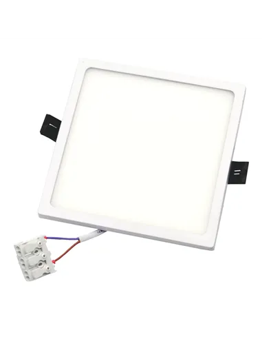 Recessed square LED panel "SPLIT" 16W