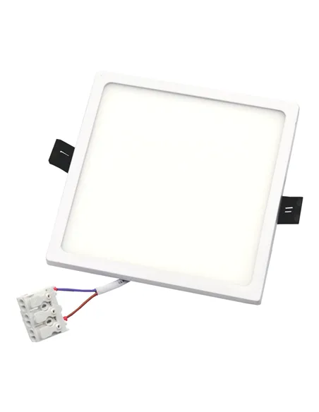 Recessed square LED panel "SPLIT" 16W