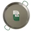 Pan La Dehesa Silver Polished Steel Ø 34 cm 44,5 x 5 x 34,5 cm 34,5 x 5 x 44,5 cm (6 Units)