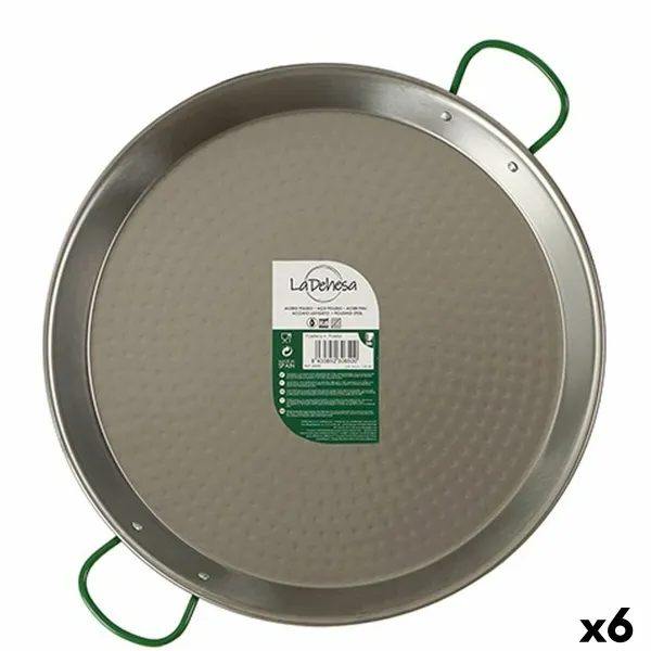 Pan La Dehesa Серебристый Полированная сталь Ø 38 cm 51 x 6 x 39 cm (6 штук)