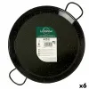 Pan La Dehesa Black Enamelled Steel Ø 34 cm 45 x 5,5 x 34 cm (6 Units)