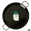 Pannu La Dehesa Musta Emaloitu teräs Ø 38 cm 51 x 6 x 39 cm (6 osaa)