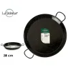 keptuvė La Dehesa Juoda Emaliuotas plienas Ø 38 cm 51 x 6 x 39 cm (6 vnt.)