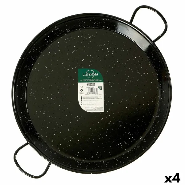 Pannu La Dehesa Musta Emaloitu teräs Ø 60 cm (4 osaa)