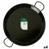 Pan La Dehesa Чёрный Эмалированная сталь Ø 60 cm (4 штук)