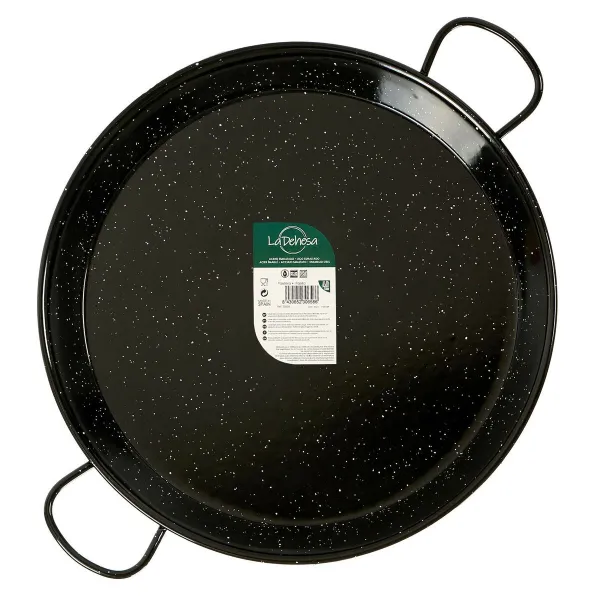 Pan La Dehesa Чёрный Эмалированная сталь Ø 60 cm (4 штук)