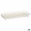 Ledo kubelių forma Leknes Skaidrus Poliesteris polistirenas 15,5 x 3 x 33 cm 33 x 3,4 x 15,5 cm (12 vnt.)