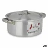 Casserole with lid Kinvara Silver 3 L 28 x 12,5 x 22 cm (10 Units)