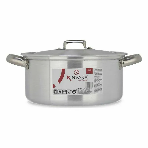 Kannellinen vuoka Kinvara Hopeinen 3 L 28 x 12,5 x 22 cm (10 osaa)