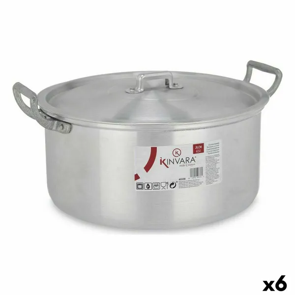 Kannellinen vuoka Kinvara Hopeinen 6,5 L 35 x 16 x 28 cm (6 osaa)