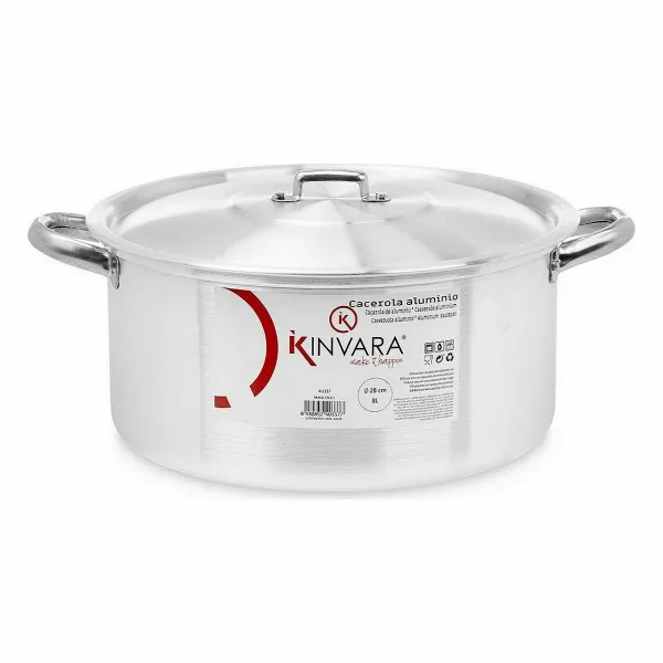 Kannellinen vuoka Kinvara Hopeinen 8 L 38 x 16 x 30,5 cm (6 osaa)