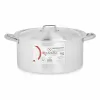 Кастрюля с крышкой Kinvara Серебристый 12,5 L 44 x 19 x 35 cm (3 штук)