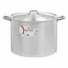 Casserole with Lid Kinvara Silver Aluminium 50,5 x 32 x 41 cm Ø 36 cm (2 Units)