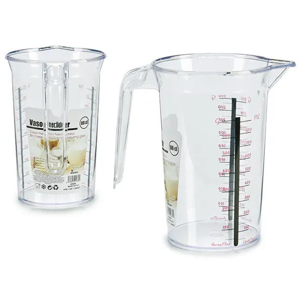 Мерная кружка полистирол Пластик 800 ml (36 штук)
