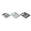 Cutlery Organiser Kinvara White Black Grey Natural rubber polypropylene TPR 32,5 x 4,5 x 40,5 cm (12 Units)