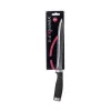Kitchen Knife Kinvara Black Silver Stainless steel Plastic 3,5 x 33 x 2 cm 33 x 2 x 3,5 cm (12 Units)
