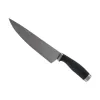 Kitchen Knife Kinvara Black Silver Stainless steel Plastic 5 x 2 x 33 cm 5 x 33 x 2,5 cm (12 Units)
