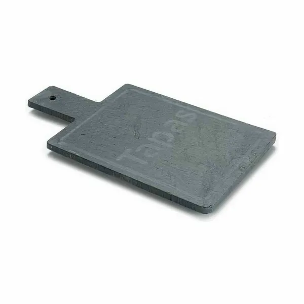 Snack tray Kinvara Black Wood 11 x 1 x 19,5 cm 11 x 19 x 1,5 cm With handle (48 Units)