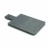 Snack tray Kinvara Black Wood 11 x 1 x 19,5 cm 11 x 19 x 1,5 cm With handle (48 Units)