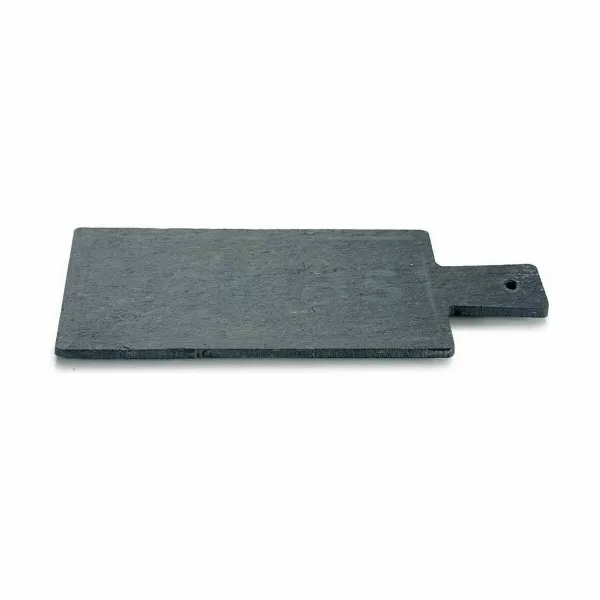 Välipalatarjotin Kinvara Musta Puu 9 x 1 x 23 cm 23 x 1 x 9 cm Kahvalla (48 osaa)