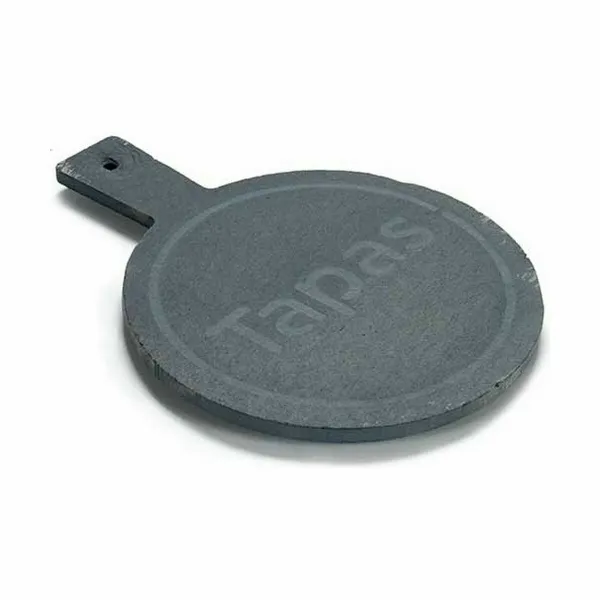 Uzkodu paplāte Kinvara Melns Koks 14 x 1 x 19 cm Ar rokturi (48 gb.)
