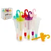 Ice-cream Mould Leknes Blue Red Green Purple Orange Pink polypropylene 11 x 16,5 x 16 cm 16 x 16,5 x 11 cm Umbrella (24 Units)