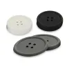 Padėklai Kinvara Balta Juoda Pilka Silikoninis Plastmasinis Mygtukas 9 x 2 x 9 cm 8,8 x 8,8 x 0,05 cm 8 x 0,05 x 8 cm 9 x 1,8 x 