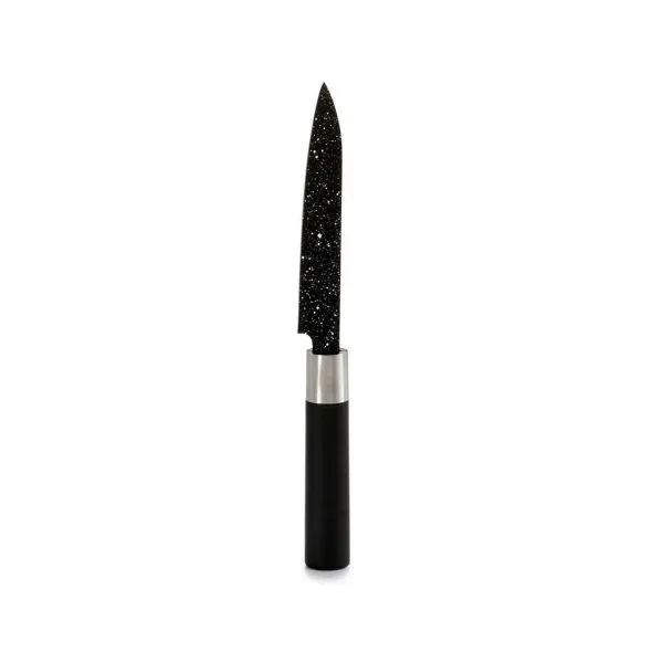 Virtuves Nazis Kinvara Melns Nerūsējošais tērauds Plastmasa 2,5 x 24 x 2,5 cm Marmors (12 gb.)