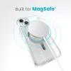 Speck Gemshell Grip + MagSafe - Case for iPhone 15 Plus / iPhone 14 Plus (Clear / Chrome Finish)