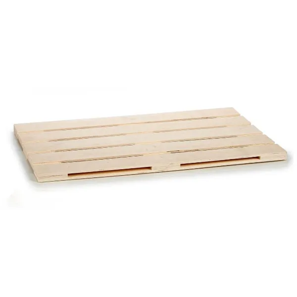 поднос для закусок Gift Decor Коричневый Деревянный 40 x 2 x 60 cm (12 штук)