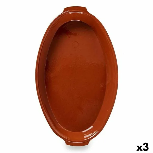 Orkaitės Indas La Dehesa Keptas molis 56 x 7,5 x 32 cm (3 vnt.)