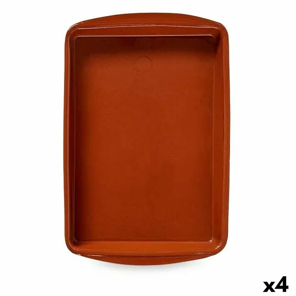 Orkaitės Indas La Dehesa Keptas molis 40 x 5 x 26,5 cm (4 vnt.)