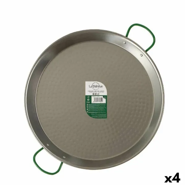 Pannu La Dehesa Hopeinen Kiillotettua terästä Ø 50 cm 63,5 x 5,5 x 50,5 cm (4 osaa)