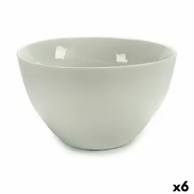 Snack Bowl White Porcelain 600 ml 13 x 7,2 x 13 cm (6 Units)