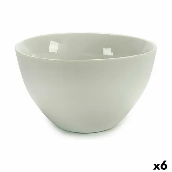 Uzkodu Bļoda Balts Porcelāns 600 ml 13 x 7,2 x 13 cm (6 gb.)