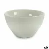 Snack Bowl White Porcelain 600 ml 13 x 7,2 x 13 cm (6 Units)