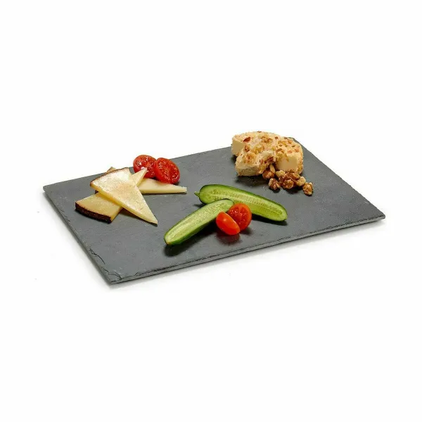 поднос для закусок Kinvara Чёрный 30 x 0,5 x 20 cm (24 штук)