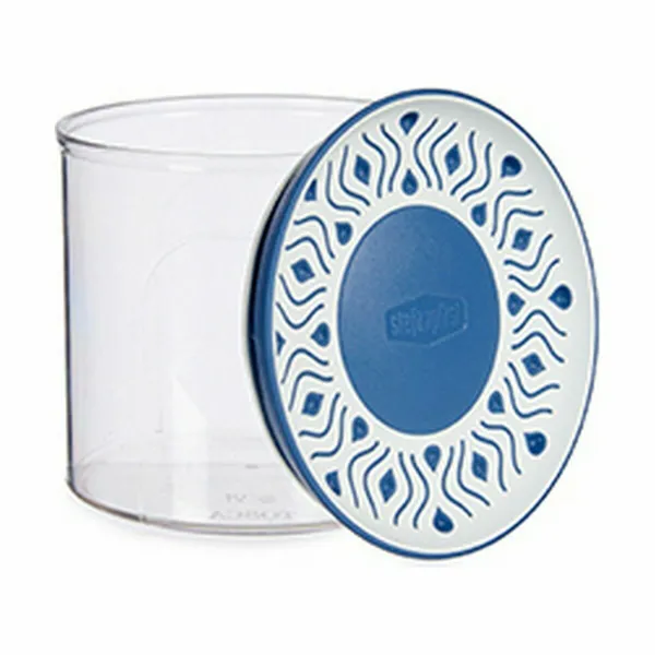 Purkki Stefanplast Tosca Sininen Muovinen 700 ml 11,7 x 11 x 11,7 cm Ilmatiivis (12 osaa)