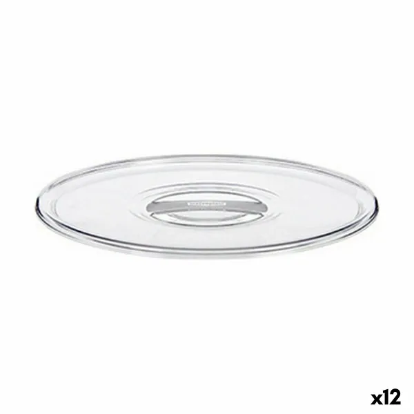 Крышки Stefanplast Tosca Прозрачный Пластик 23,5 x 2 x 23,5 cm (12 штук)
