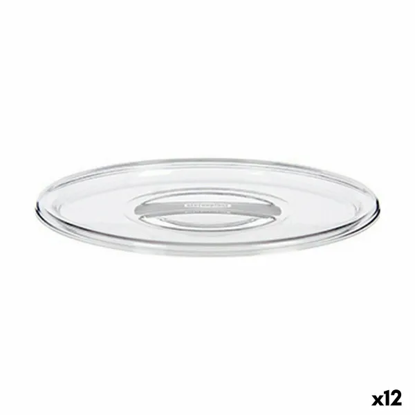 Pārvalks Stefanplast Tosca Caurspīdīgs Plastmasa 19,5 x 2 x 19,5 cm (12 gb.)