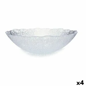 Salotų Dubuo Vivalto Rio Skaidrus Stiklas 30,5 x 8,6 x 30,5 cm (4 vnt.)