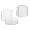 Sviestmaižu Kastīte Leknes Caurspīdīgs polipropilēns Plastmasa 410 ml (24 gb.)