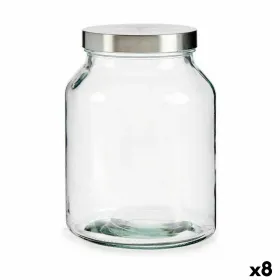 Stiklainis Vivalto Skaidrus Sidabras 3 L (8 vnt.)