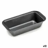 Suorakulmainen muotti Kinvara Tumman harmaa Metalli Hiiliteräs 25 x 6,2 x 13 cm 13 x 6,2 x 25,3 cm (12 osaa)
