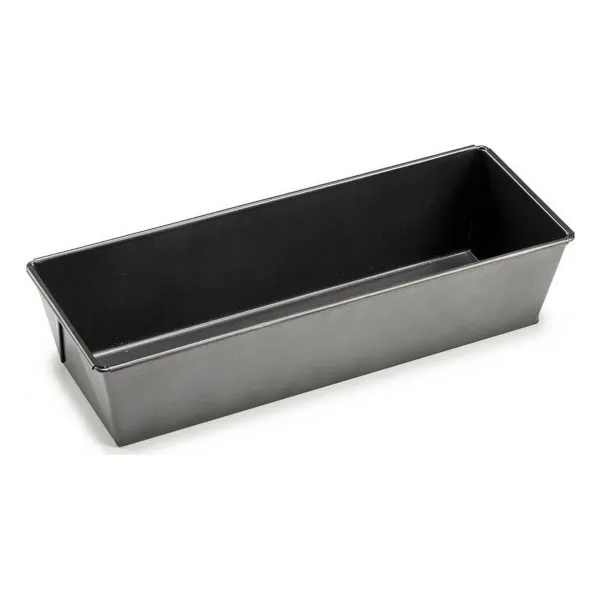 Stačiakampė liejimo forma Kinvara Tamsiai pilka Metalinis Anglies plienas 11,5 x 7,7 x 31 cm (12 vnt.)