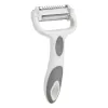 Peeler Kinvara White Grey Stainless steel polypropylene TPR 12 x 3 x 22 cm 3-in-1 (12 Units)